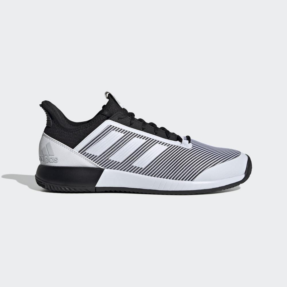 Pantofi Tenis Adidas Defiant Bounce 2.0 Barbati Romania - Negrii/Albi EH0948